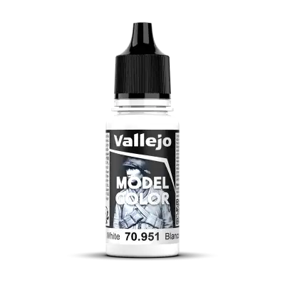Vallejo: Model Color - Weiss- Gelb- & Rottöne (18ml)