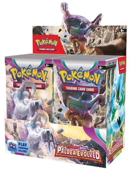 Pokemon: SV02 Entwicklungen in Paldea - Booster Display