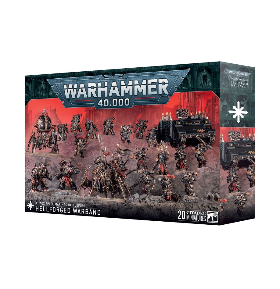 Warhammer 40k: Chaos Space Marines - Hellforged Warband Battleforce