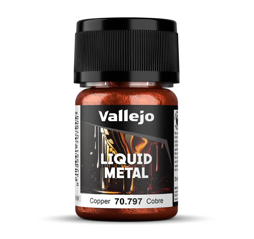 Vallejo: Model Color - Metallics (Alkoholbasis, 35ml)