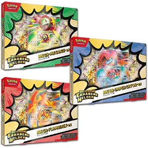 Pokemon: Erhabene Helden - Mega Meganie/Flambirex/Impergator Kollektion