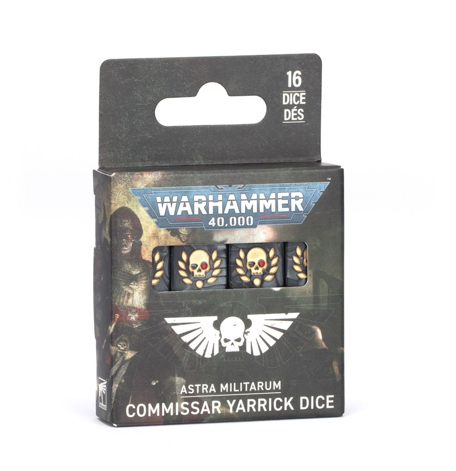 Warhammer 40k: Astra Militarum - Commissar Yarrick Würfel