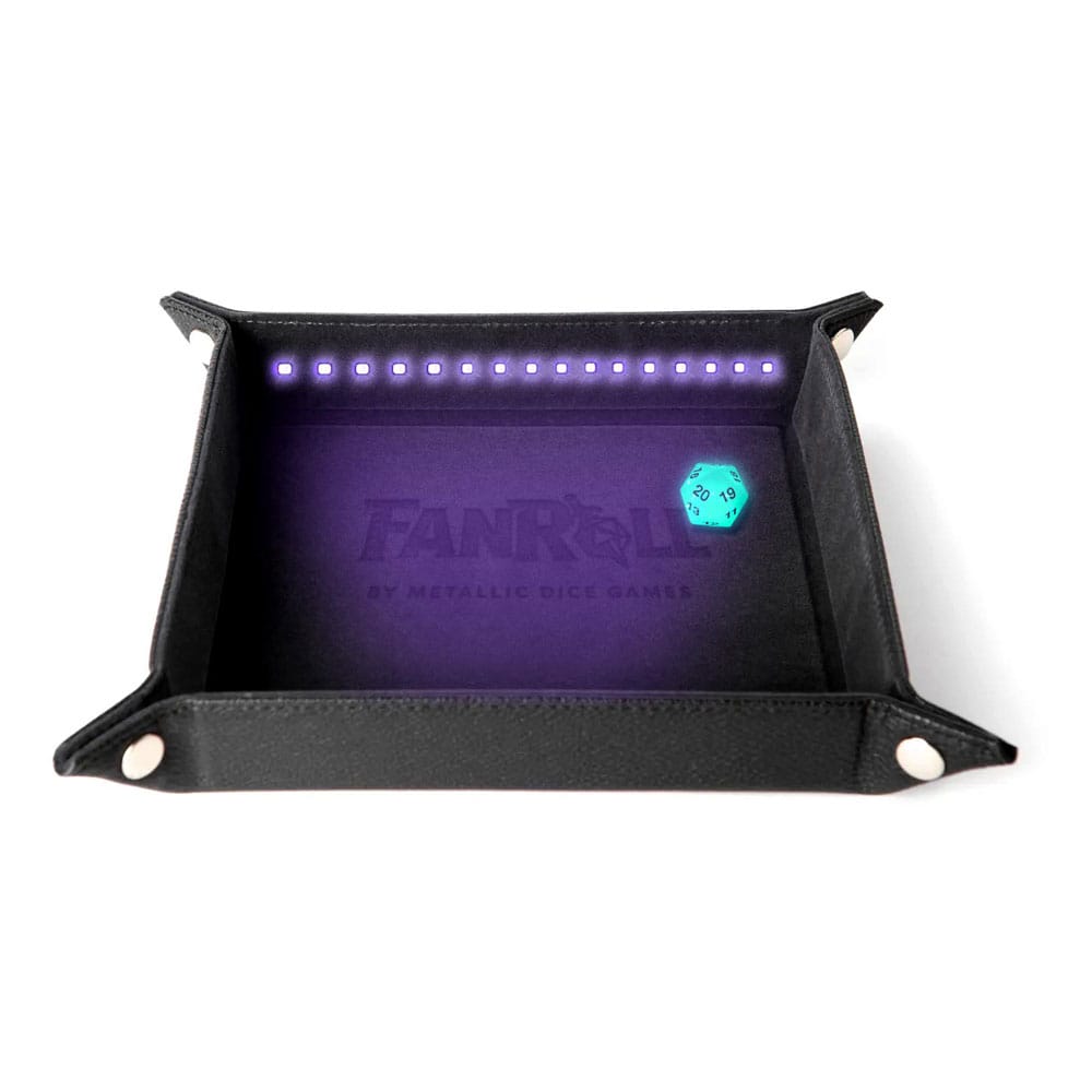 Fanroll: Würfelbox mit Schwarzlicht und Würfel