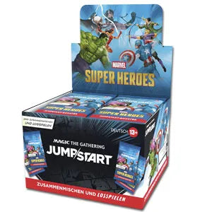 Magic the Gathering: Marvel Super Heroes - Jumpstart Booster Display