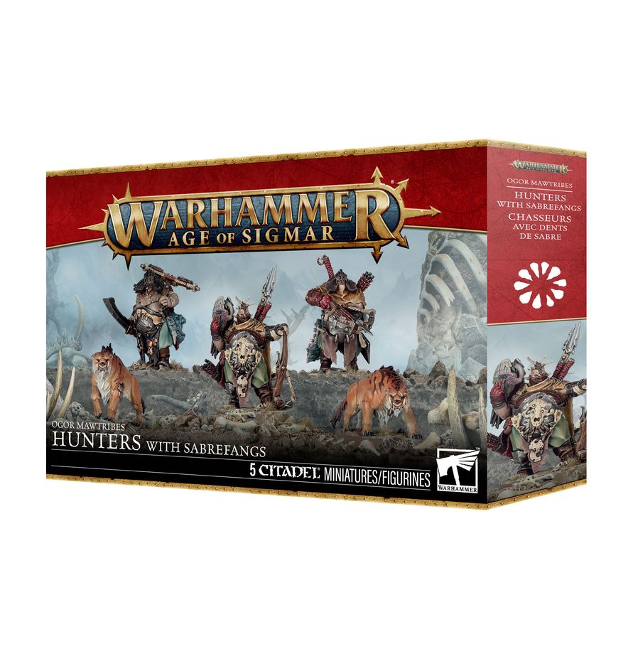 Warhammer Age of Sigmar: Ogor Mawtribes - Hunters with Saberfangs