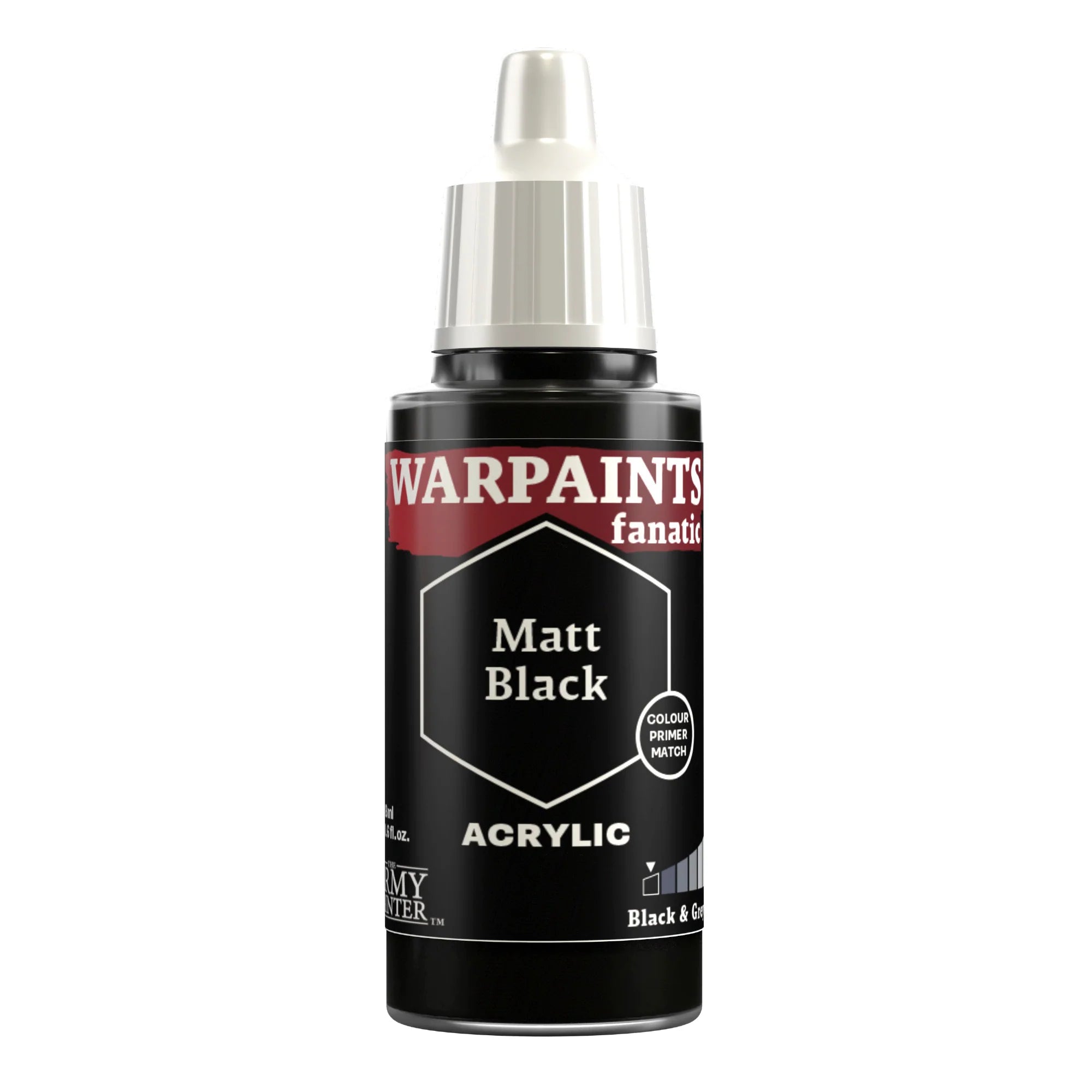 The Army Painter: Warpaints Fanatic - Acrylic: Black & Greys