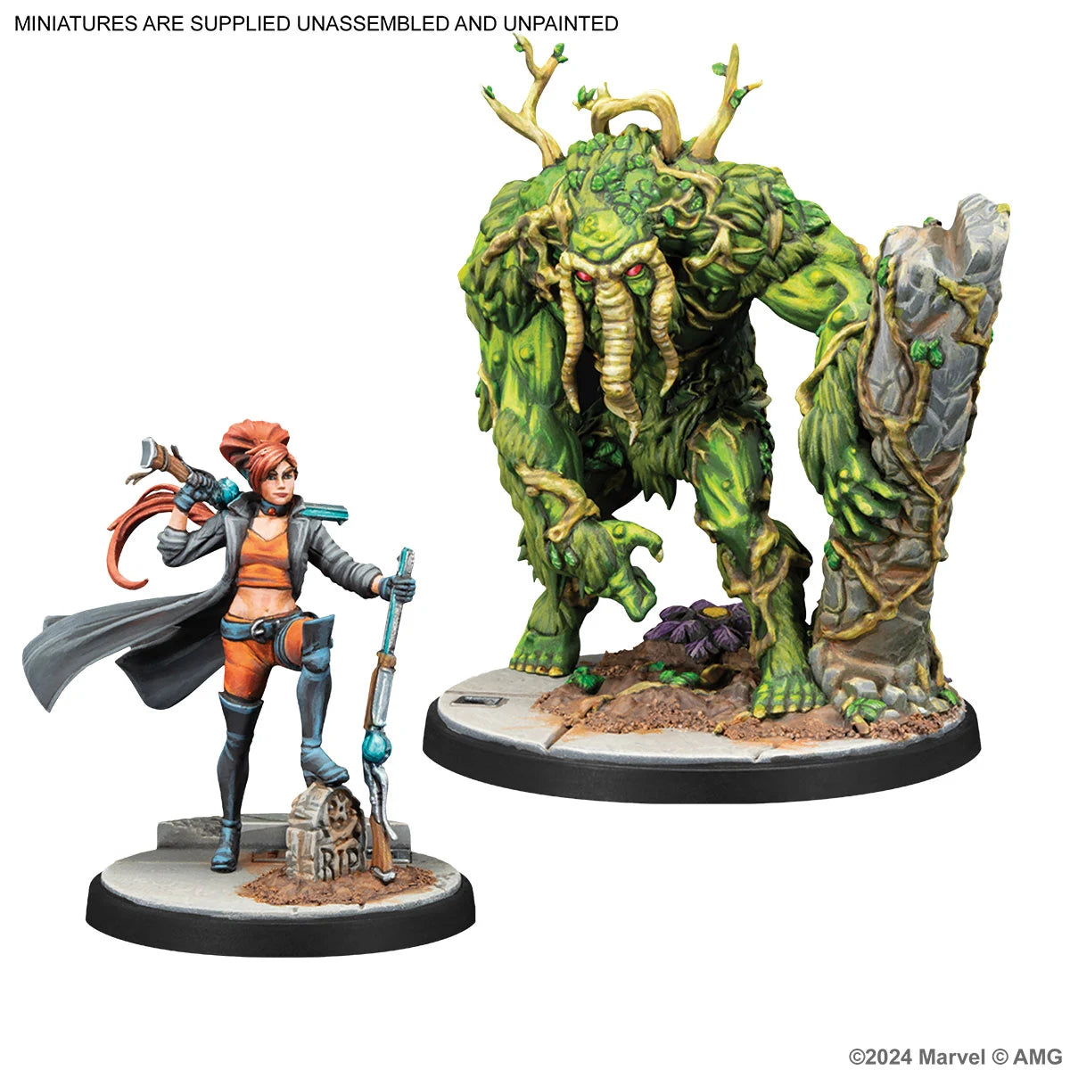 Marvel Crisis Protocol: Elsa Bloodstone & Man-Thing - Character Pack