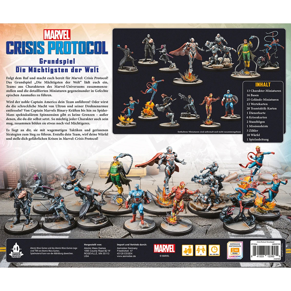 Marvel Crisis Protocol: Die Màchtigsten der Welt - Grundspiel