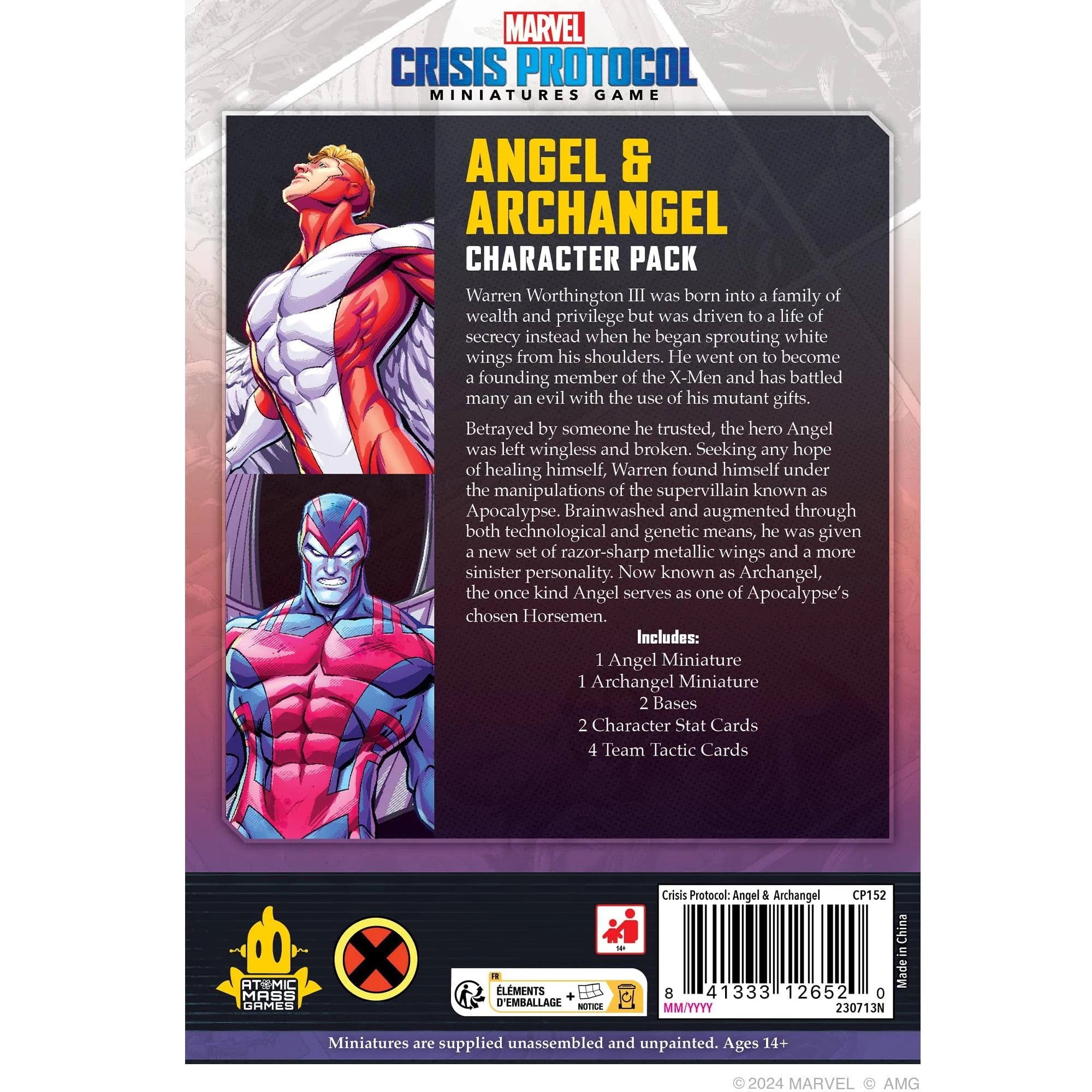 Marvel Crisis Protocol: Angel & Archangel Character Pack
